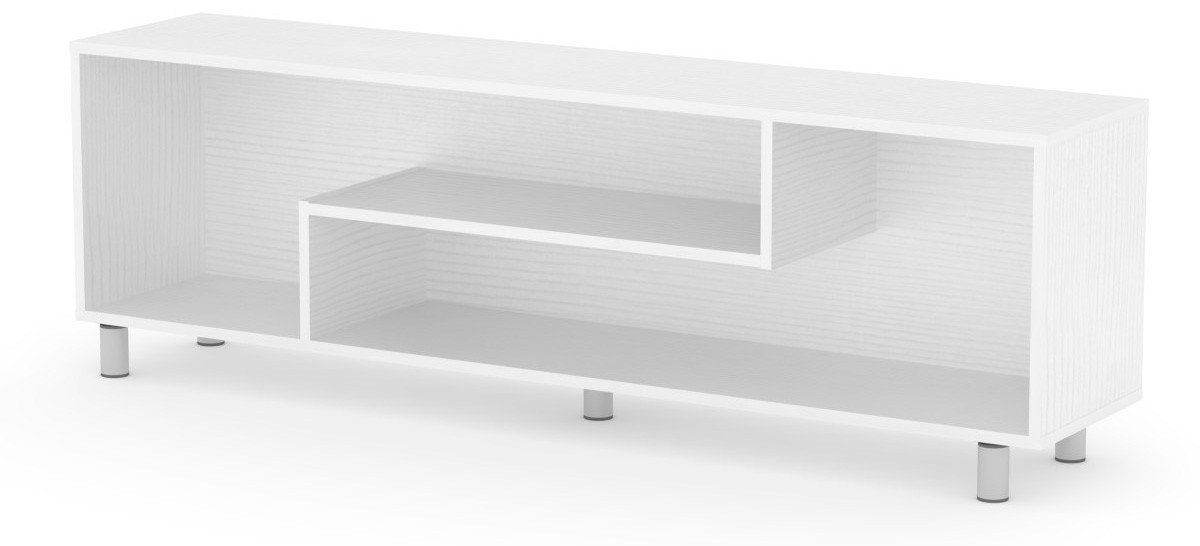 

Тумба для телевизора Компанит МГ-4 Тумба ТВ-2 Альба(150х31,6х48 см)