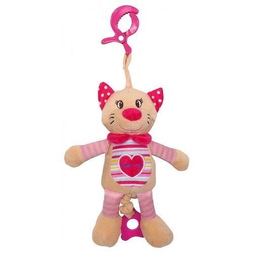 

Игрушка-подвеска с вибрацией Кошка Baby Mix STK-17516