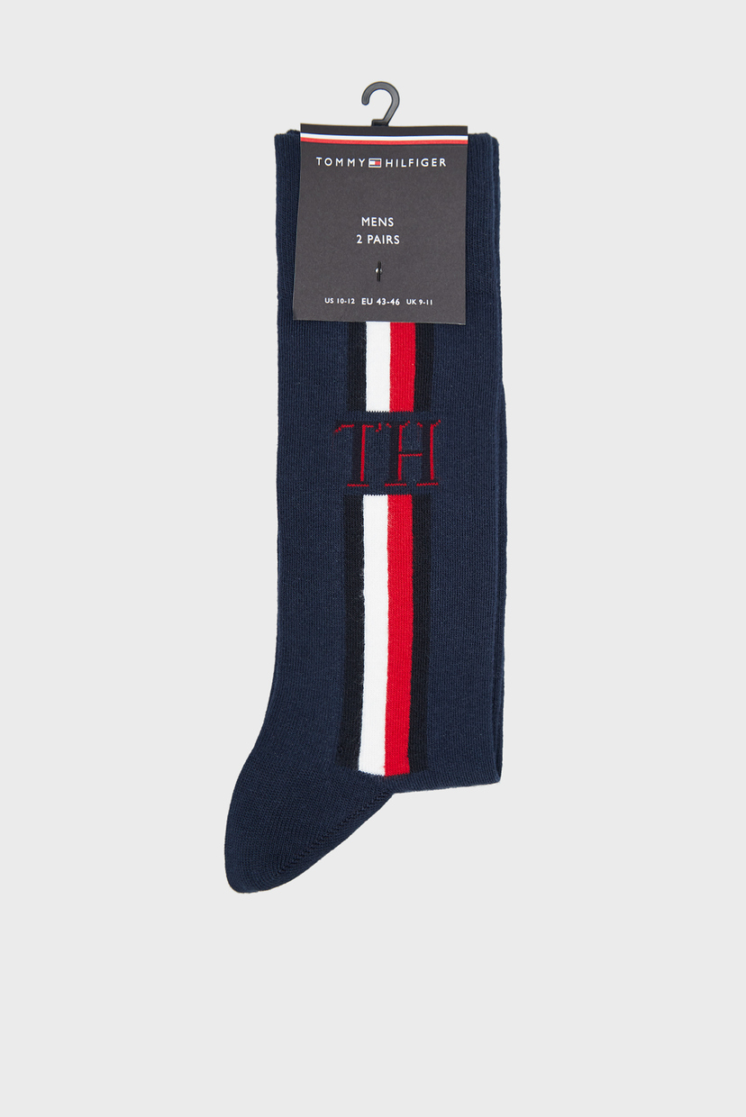 

Мужские темно-синие хлопковые носки (2 пары) Tommy Hilfiger 39/42 100001492