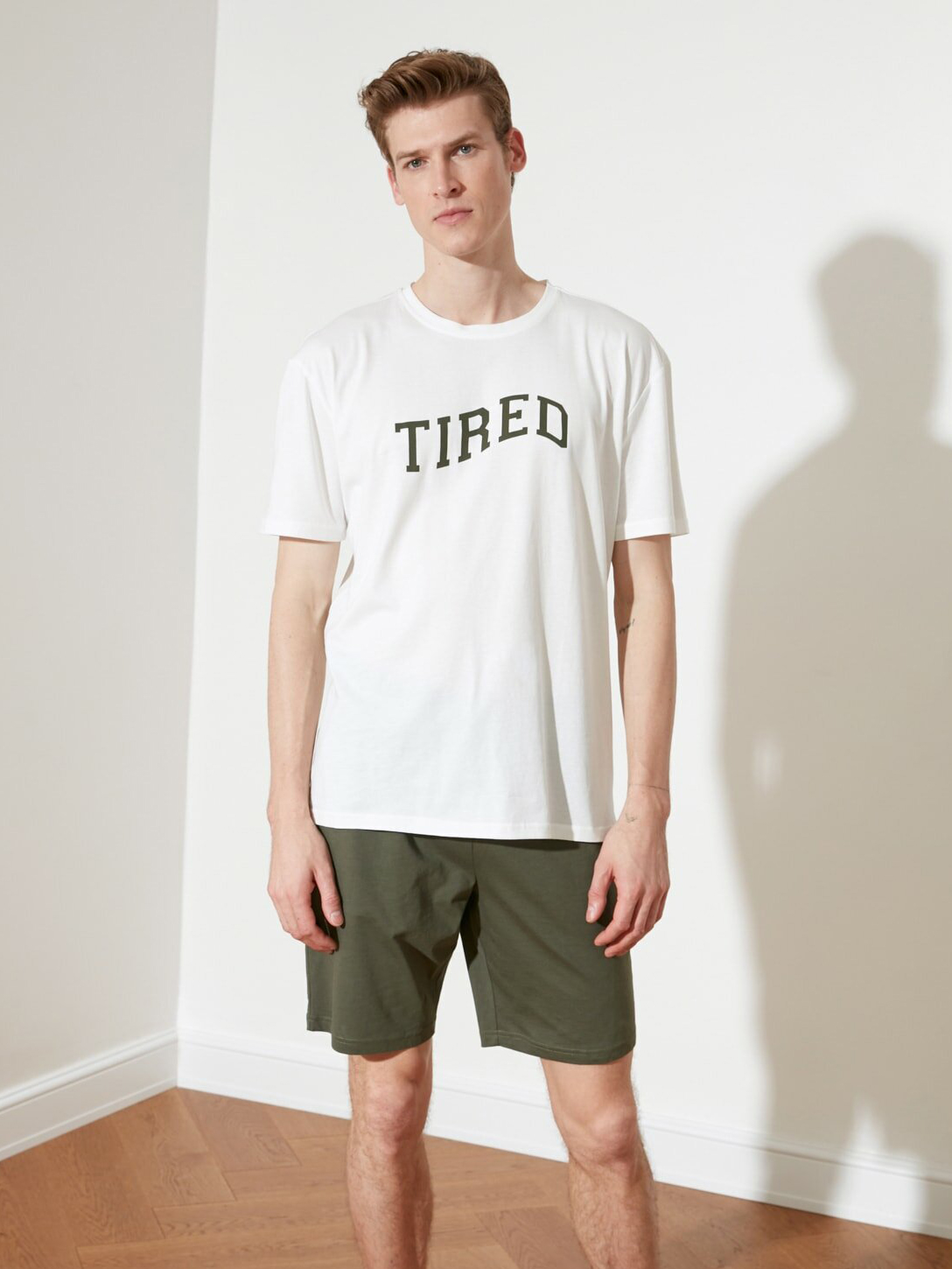 

Пижама Trendyol THMSS21PT0312  Khaki, Пижама Trendyol THMSS21PT0312 S Khaki