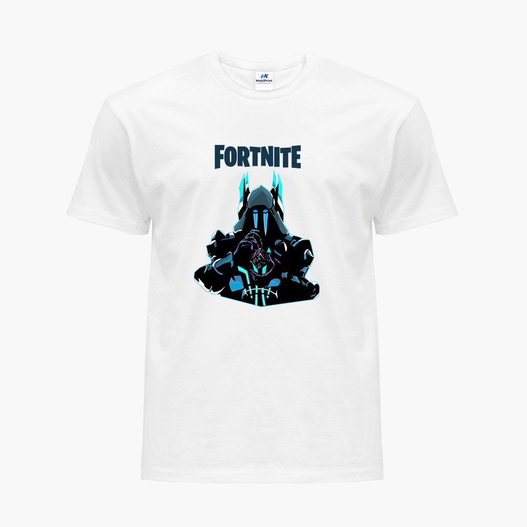 

Детская футболка Фортнайт (Fortnite) (9224-1195) 122-128 см Хлопок Белый