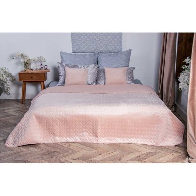 

Покрывало Руно двустороннее декоративное Velour Apricot 180х220 см (340.55_Apricot)