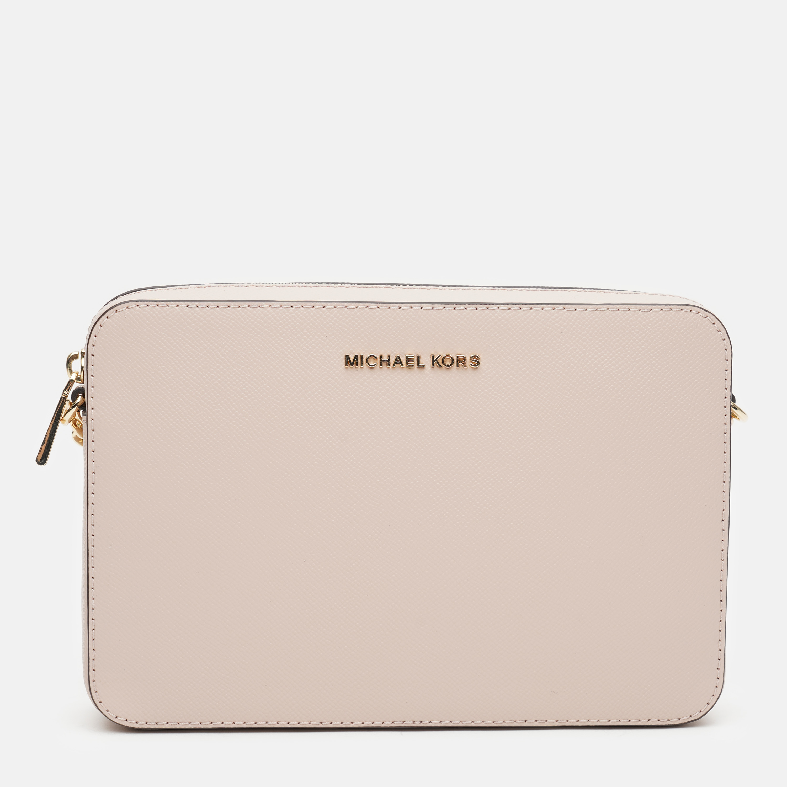 

Женская сумка кожаная Michael Kors Jet Set 32S4GTVC3L-187 Soft Pink