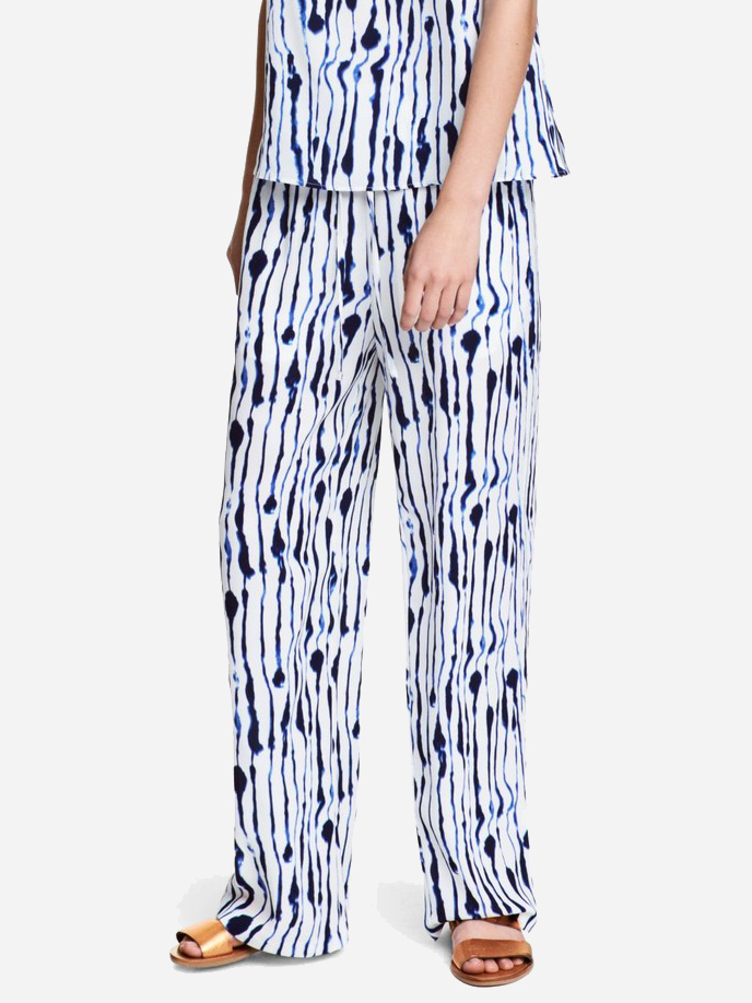 

Брюки H&M 0510675_син пол  Белые, Брюки H&M 0510675_син пол 44 Белые