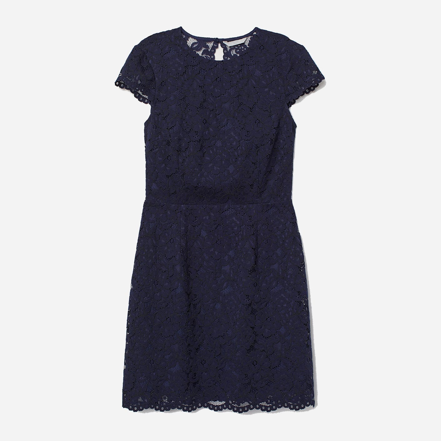 

Платье H&M 0687106  Темно-синее, Платье H&M 0687106 40 Темно-синее