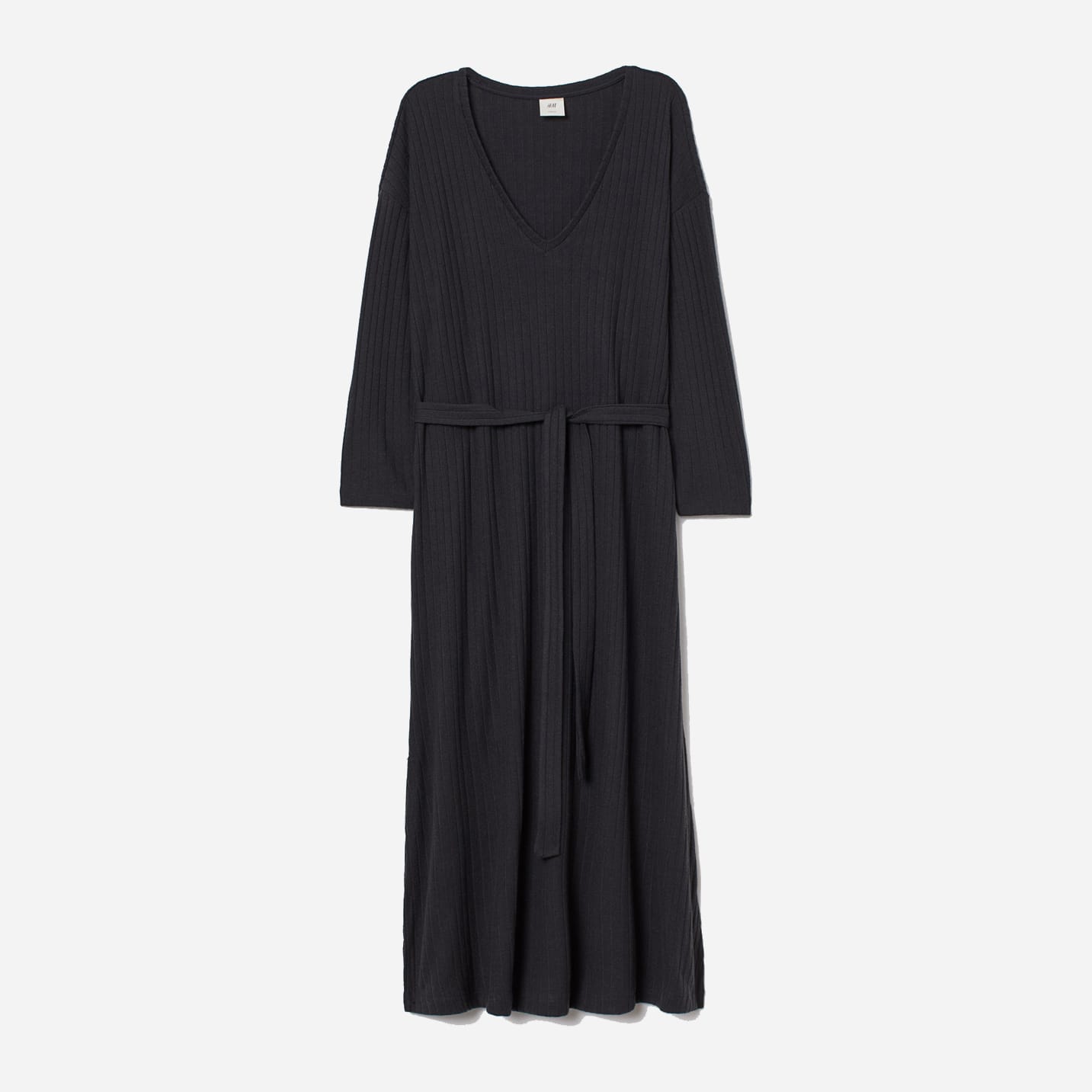 

Платье H& 0823430_черный  Темно-серое, Платье H&M 0823430_черный M Темно-серое