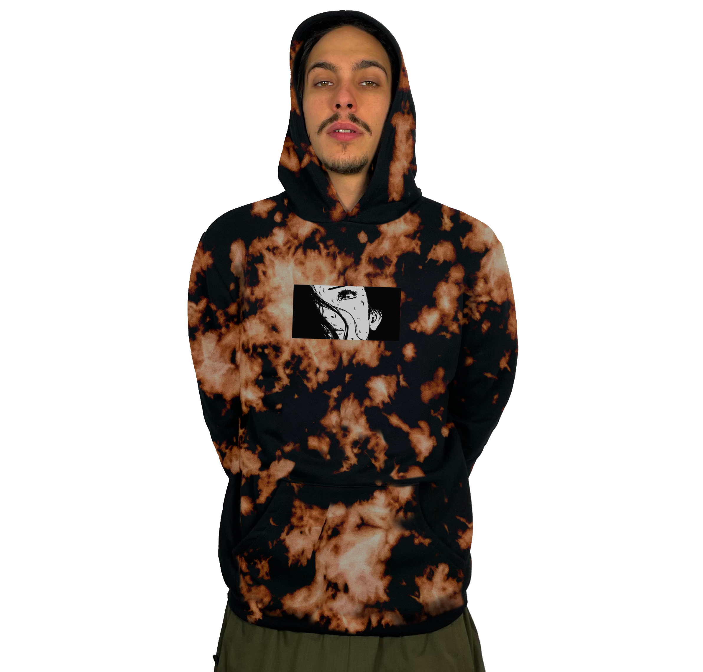 

Худи BatCat Tie-dye Тай-дай Anime Аниме 1  Черное, Худи BatCat Tie-dye Тай-дай Anime Аниме 1 L Черное