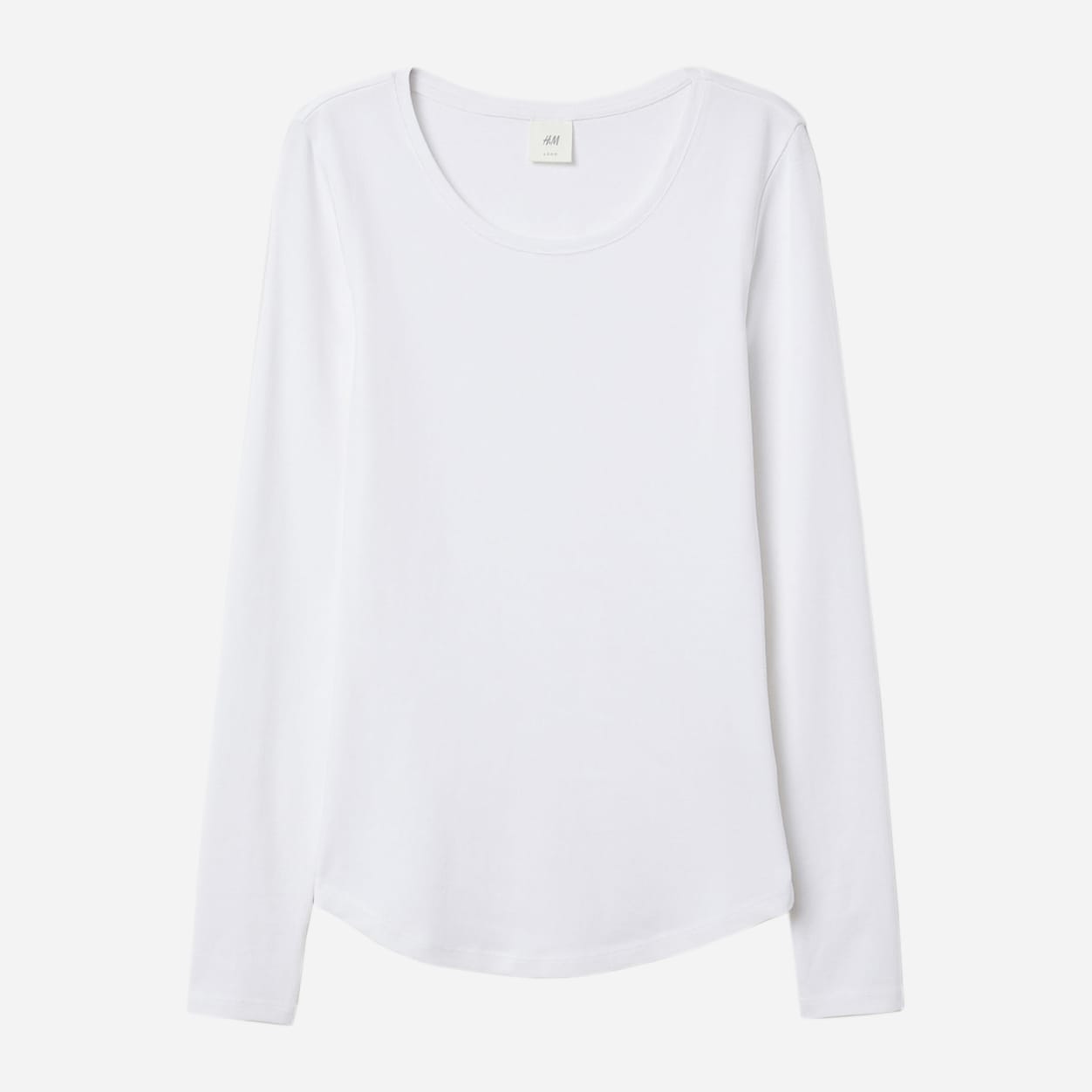 

Лонгслив H&M 0687036_бел._01  Белый, Лонгслив H&M 0687036_бел._01 L Белый
