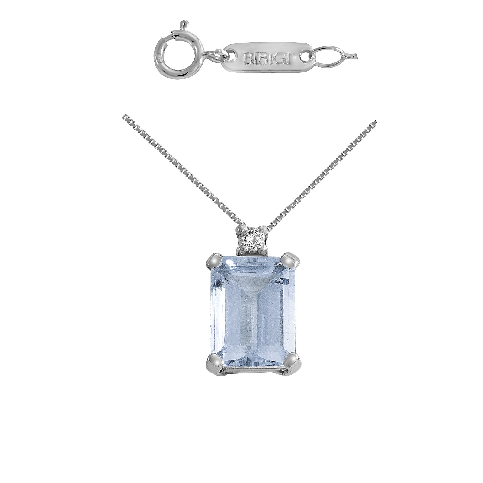 

Кулон из белого золота с бриллиантом и топазом 1765898, размер 40