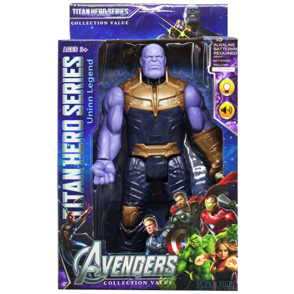 

Фігурка супергероя "AVENGERS" 89001, 20.5/15/35 (Танос)