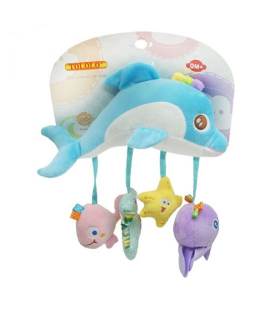 

Дитяче Брязкальце 8069 м'яконабивне (Дельфін)