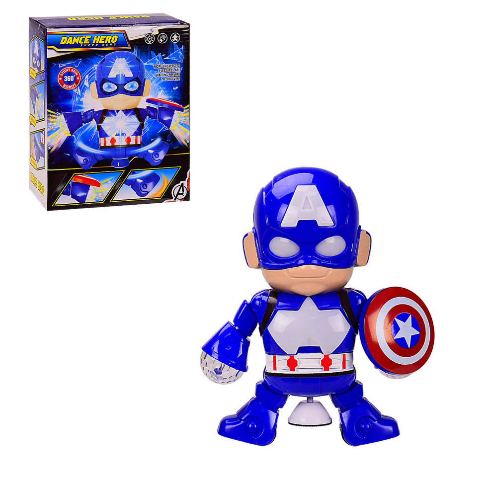 

Робот 804/5/6 зі звуковими і світловими ефектами (Captain America)