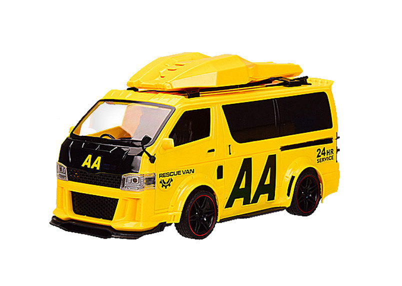 

Іграшкова машинка Бус з багажником на даху "АВТОПРОМ" 7969 зі звуковими ефектами (Жовтий)