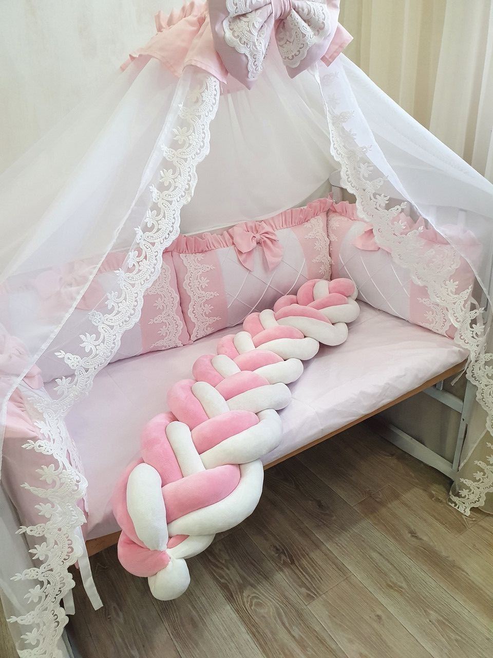 

Постельный комплект для новорожденных Зефирка