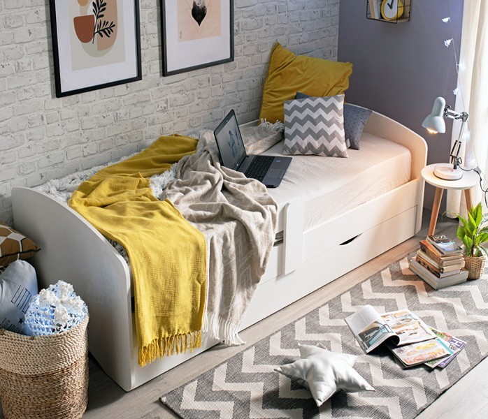 

Кровать детская Embawood Коколино 160 * 80 белый