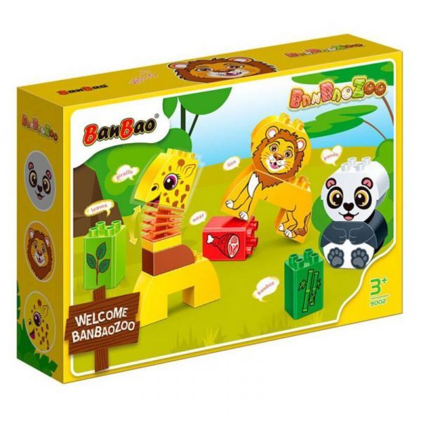 

Конструктор ZOO Сафари 11 элементов BanBao (9002) (179671)