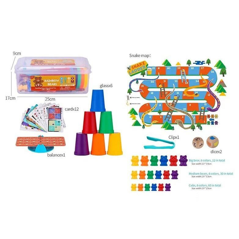 

Набор развивающих игр Rainbow Bears MiC (335) (179965)