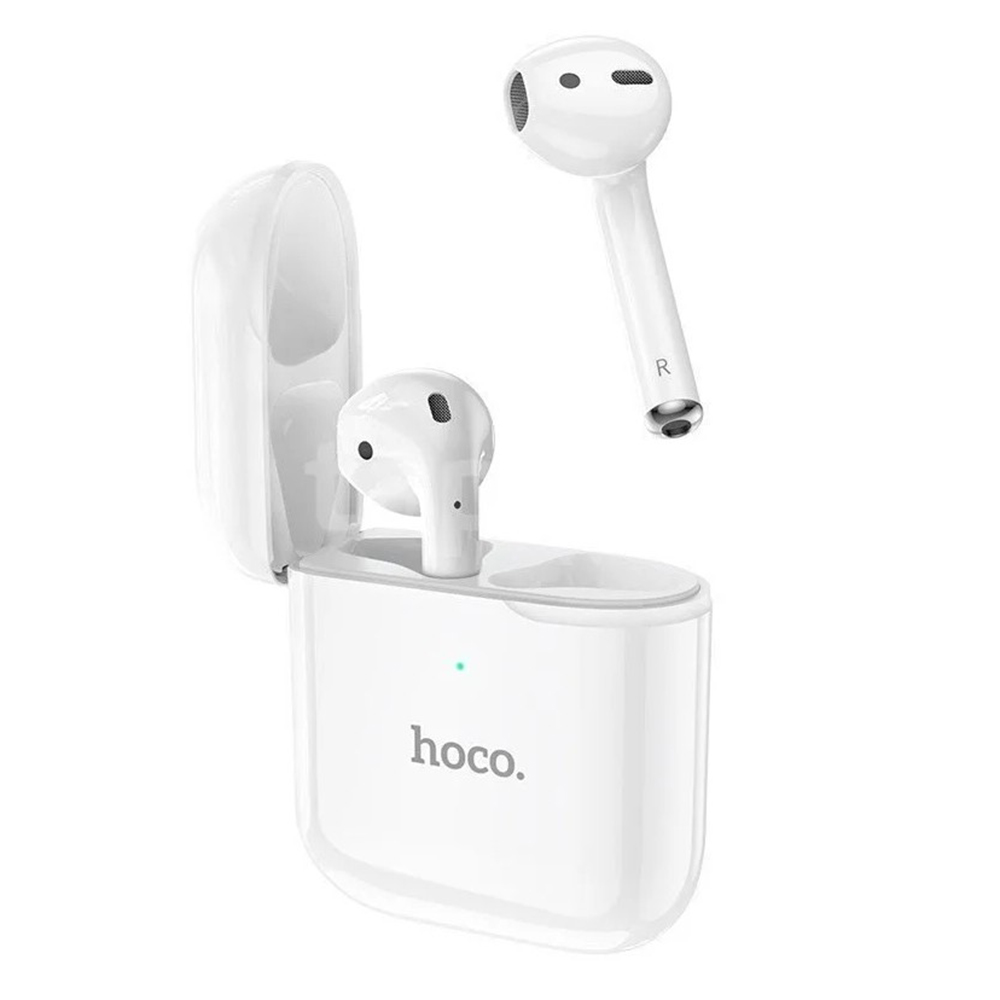 

Bluetooth наушники гарнитура Hoco EW06 TWS с зарядным кейсом, White