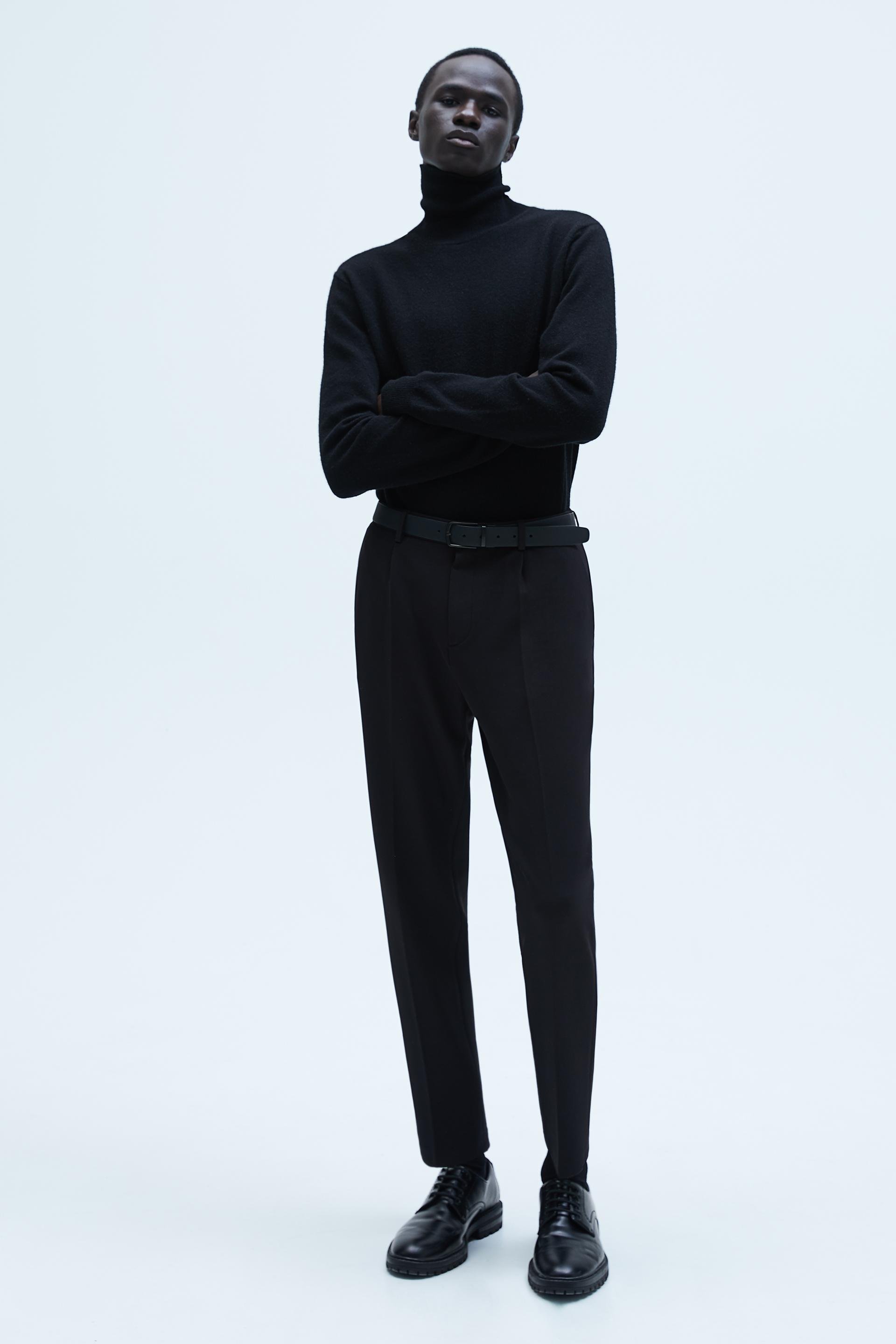

Брюки Zara  черный 0706449800, Брюки Zara 42 черный 0706449800