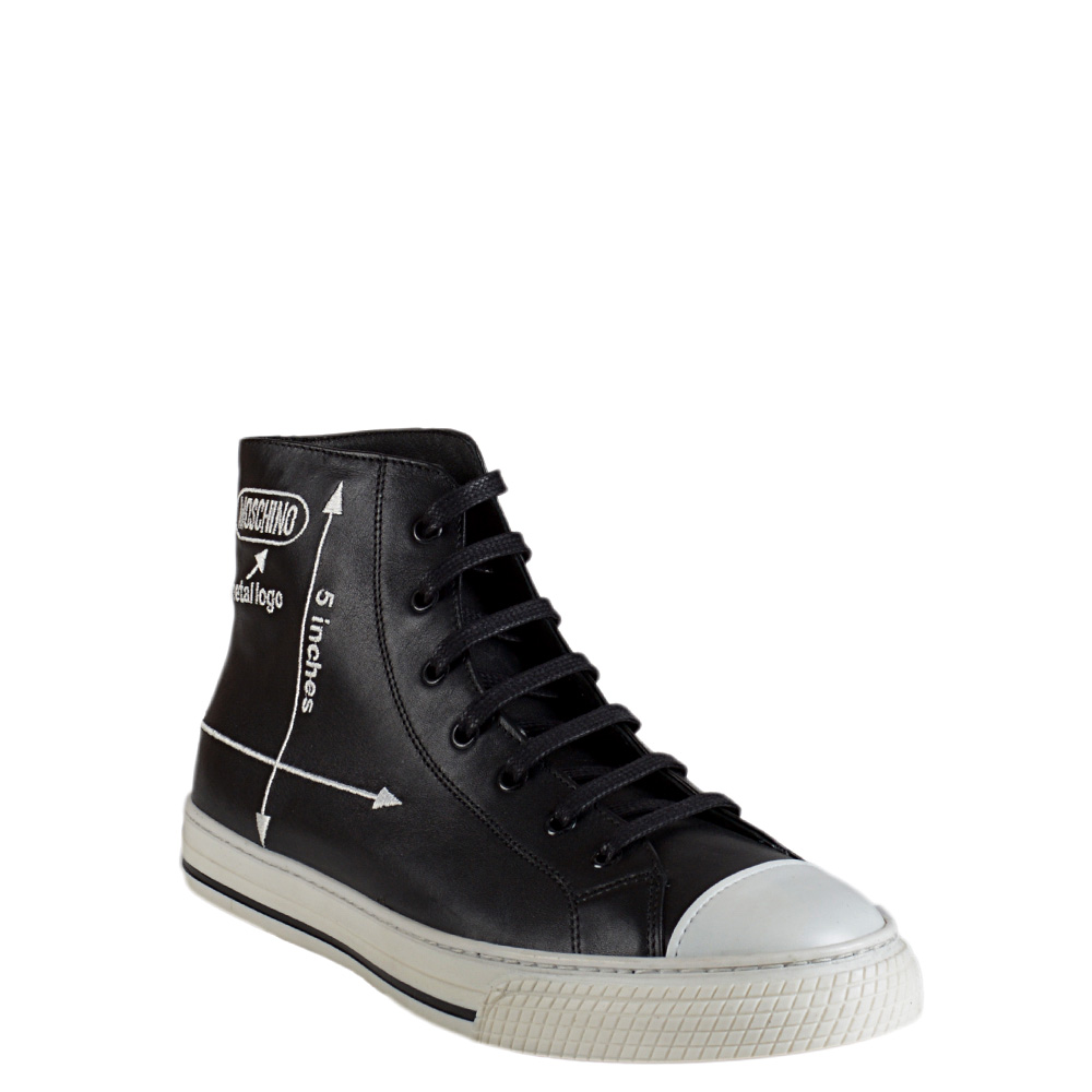 

Кеды Moschino 40 черно-белый (56214/9101-1) (56214/9101-1черно-белый40)