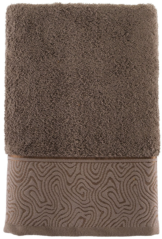 

Полотенце Arya Fold Жаккард 50х90 см Коричневое