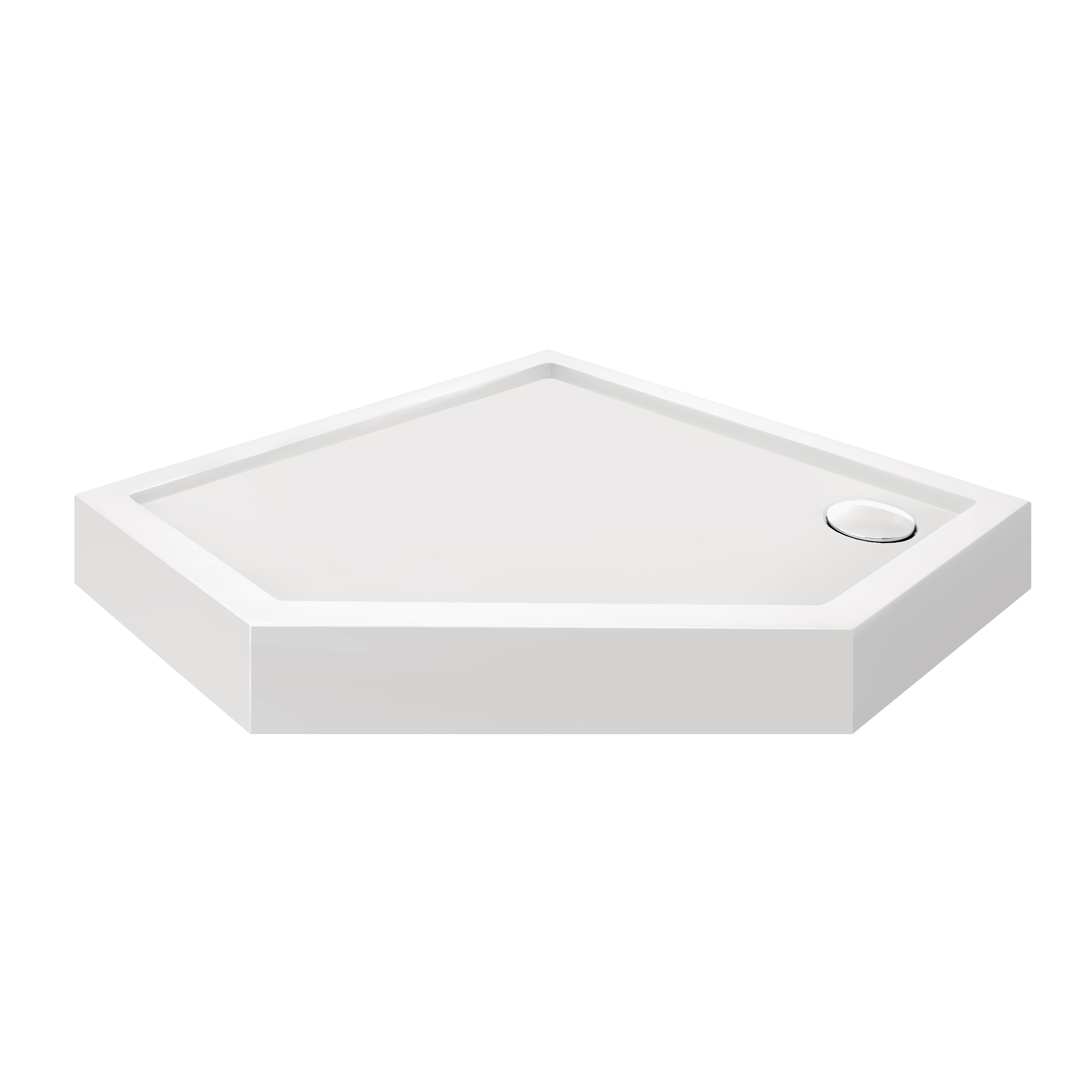 

Душевой поддон Qtap Diamond 309912 90x90x12 см + сифон