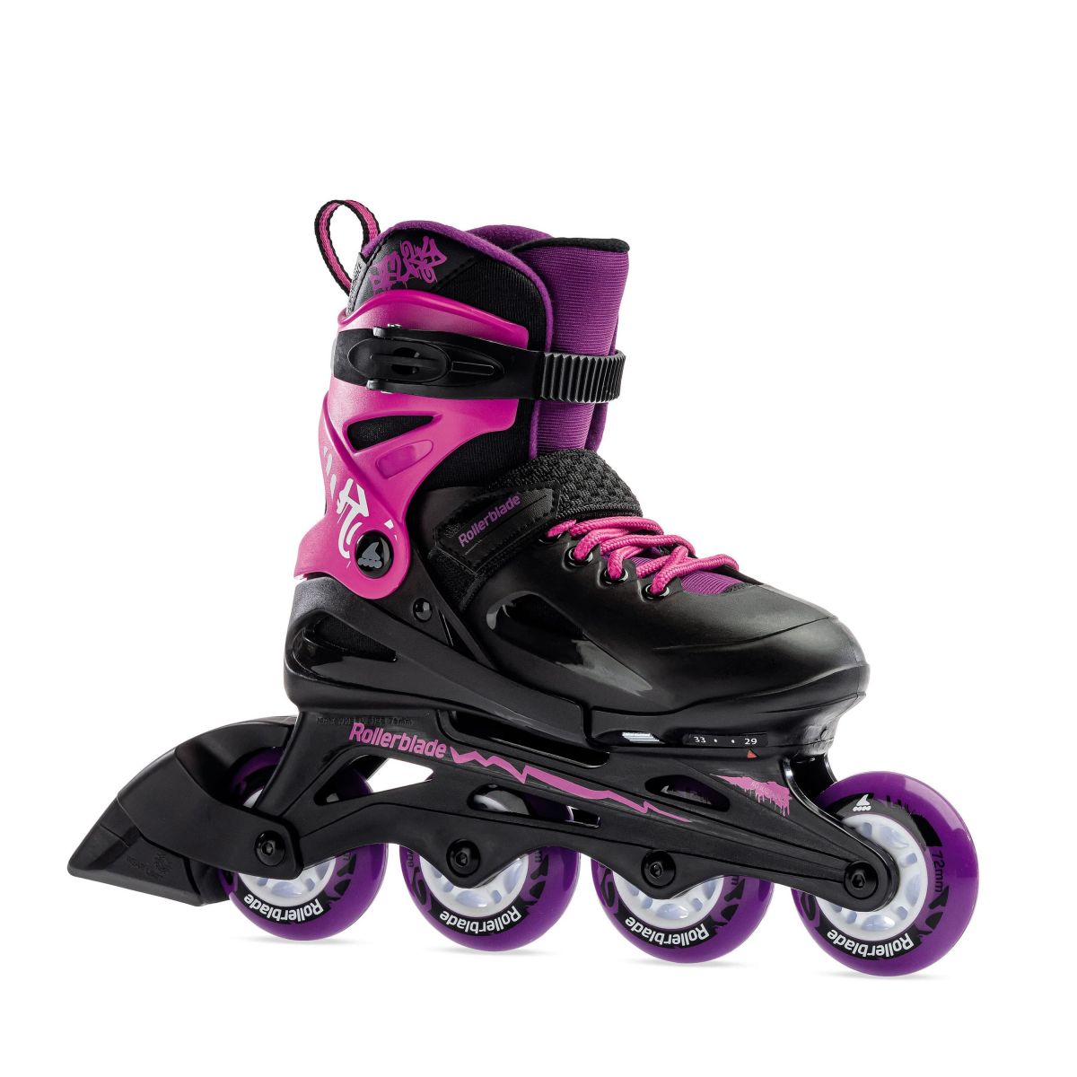 

Детские фрискейт ролики Rollerblade Fury G 36.5-40.5 EU Purple