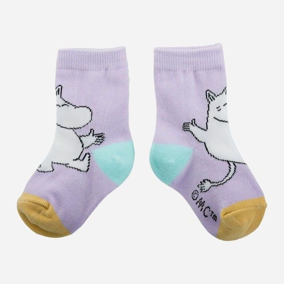 

Носки Moomin Муми-тролль Moomin17P 6-10 лет Фиолетовые