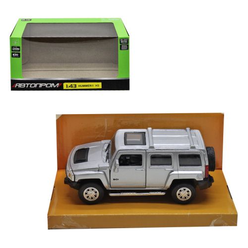 

Машинка "Автопром: Hummer" серая