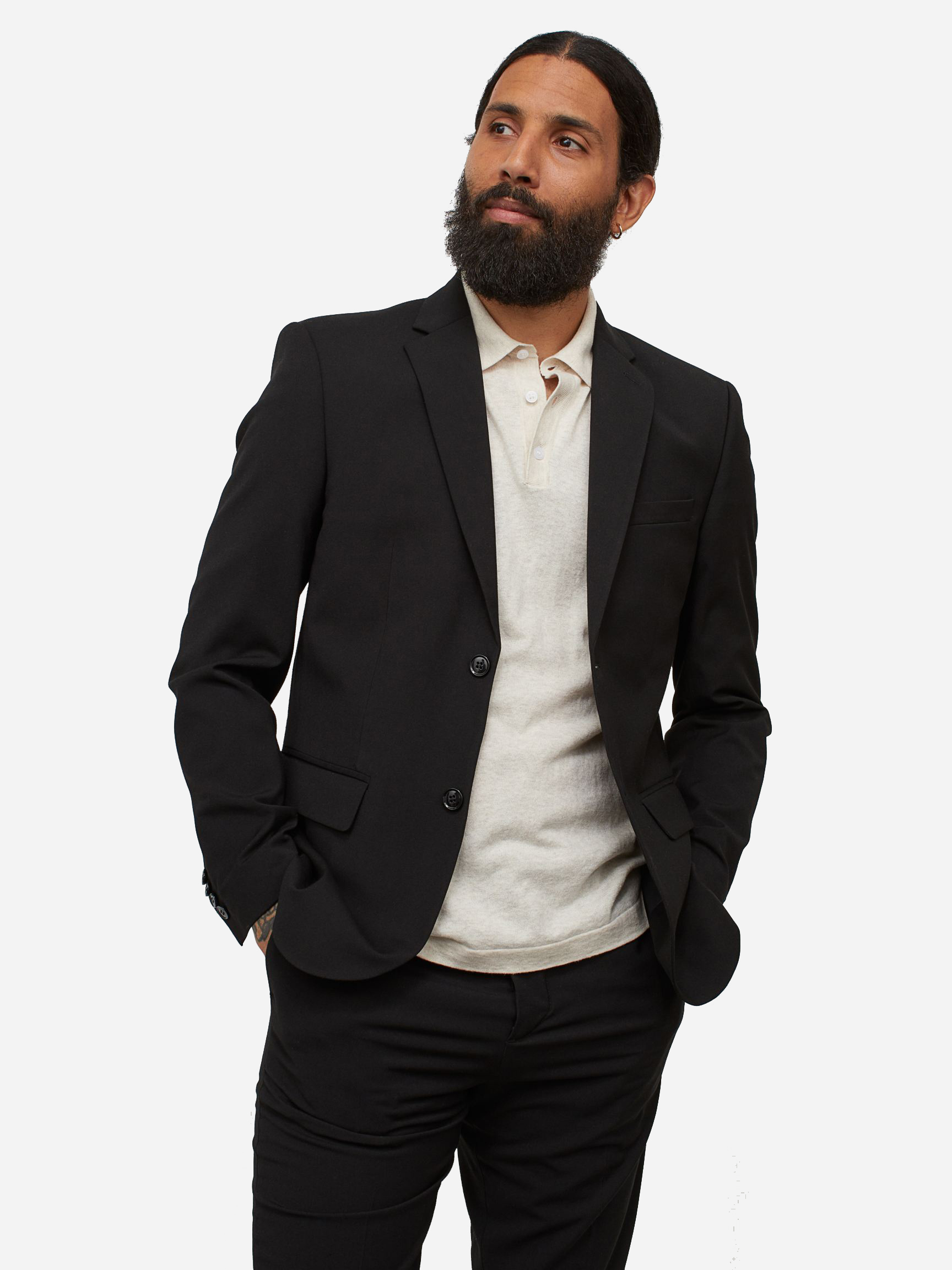 

Пиджак H&M 60713986  Черный, Пиджак H&M 60713986 50 Черный