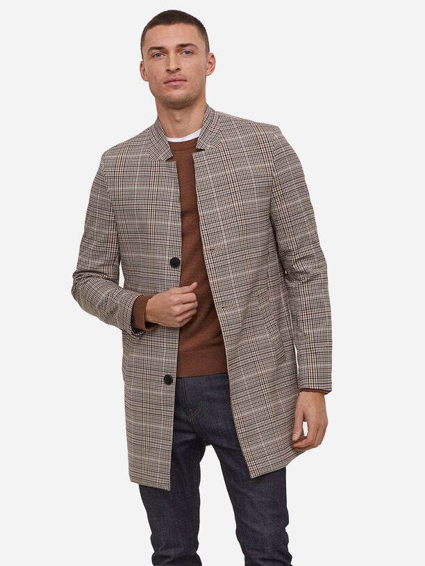 

Пальто H&M 60820727  Бежевое, Пальто H&M 60820727 46 Бежевое