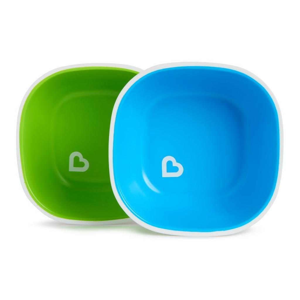 

Набор детской посуды Munchkin Splash Bowls тарелок 2 шт Зеленая и голубая (46725.01)