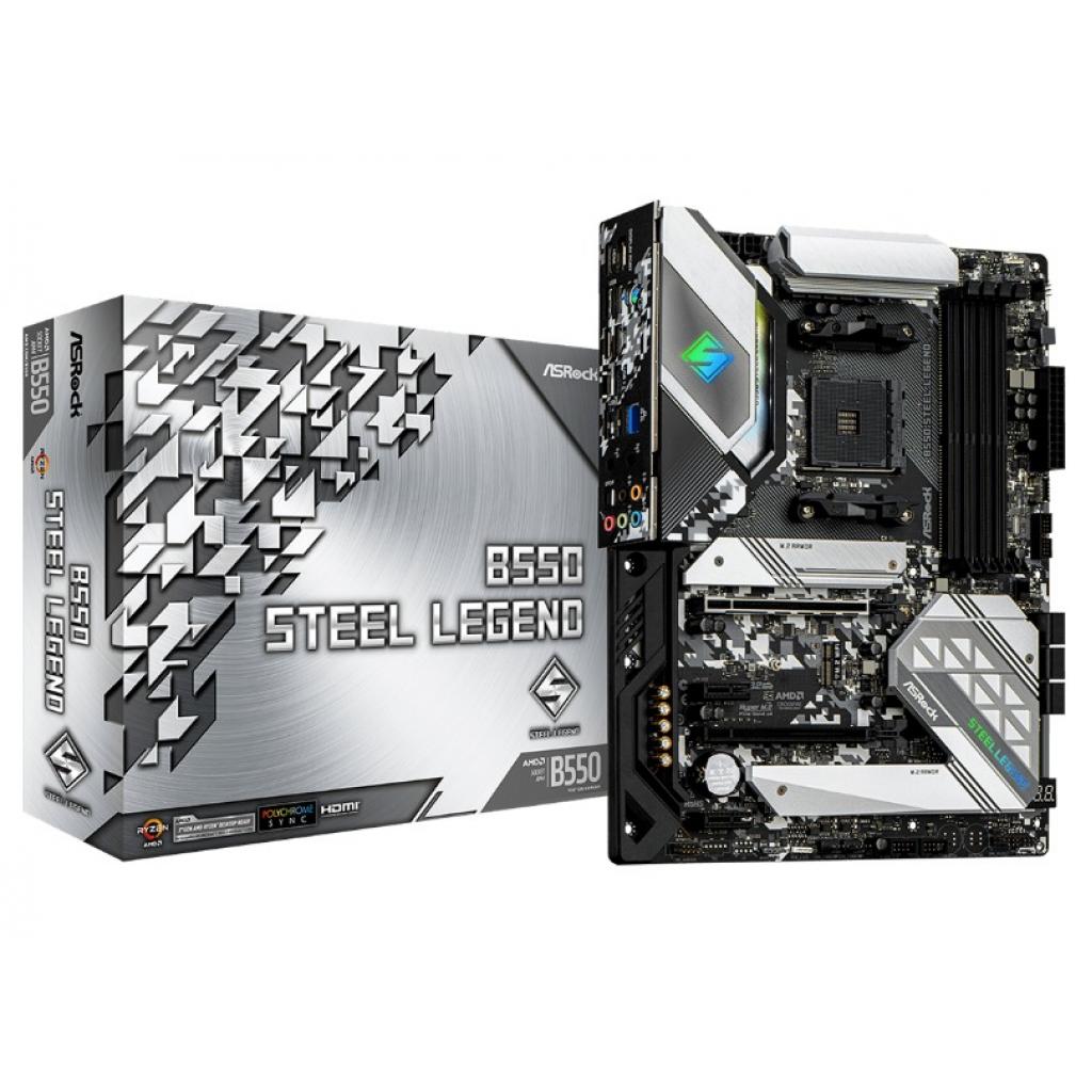 

Материнская плата ASRock B550 STEEL LEGEND