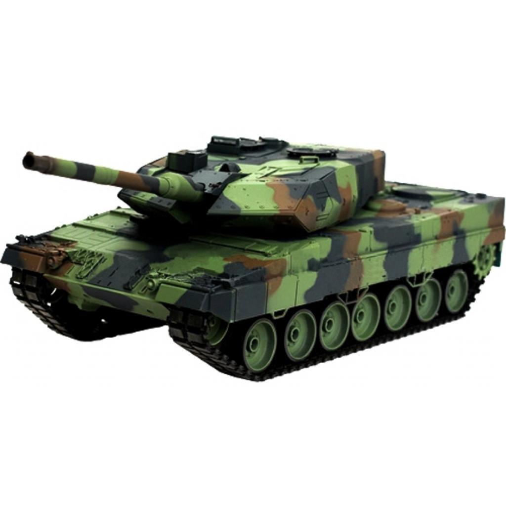 

Радиоуправляемая игрушка Heng Long Танк 2.4GHz 116 Leopard II A6 с пневмопушкой и дымом (HL3 (HL3889-1)