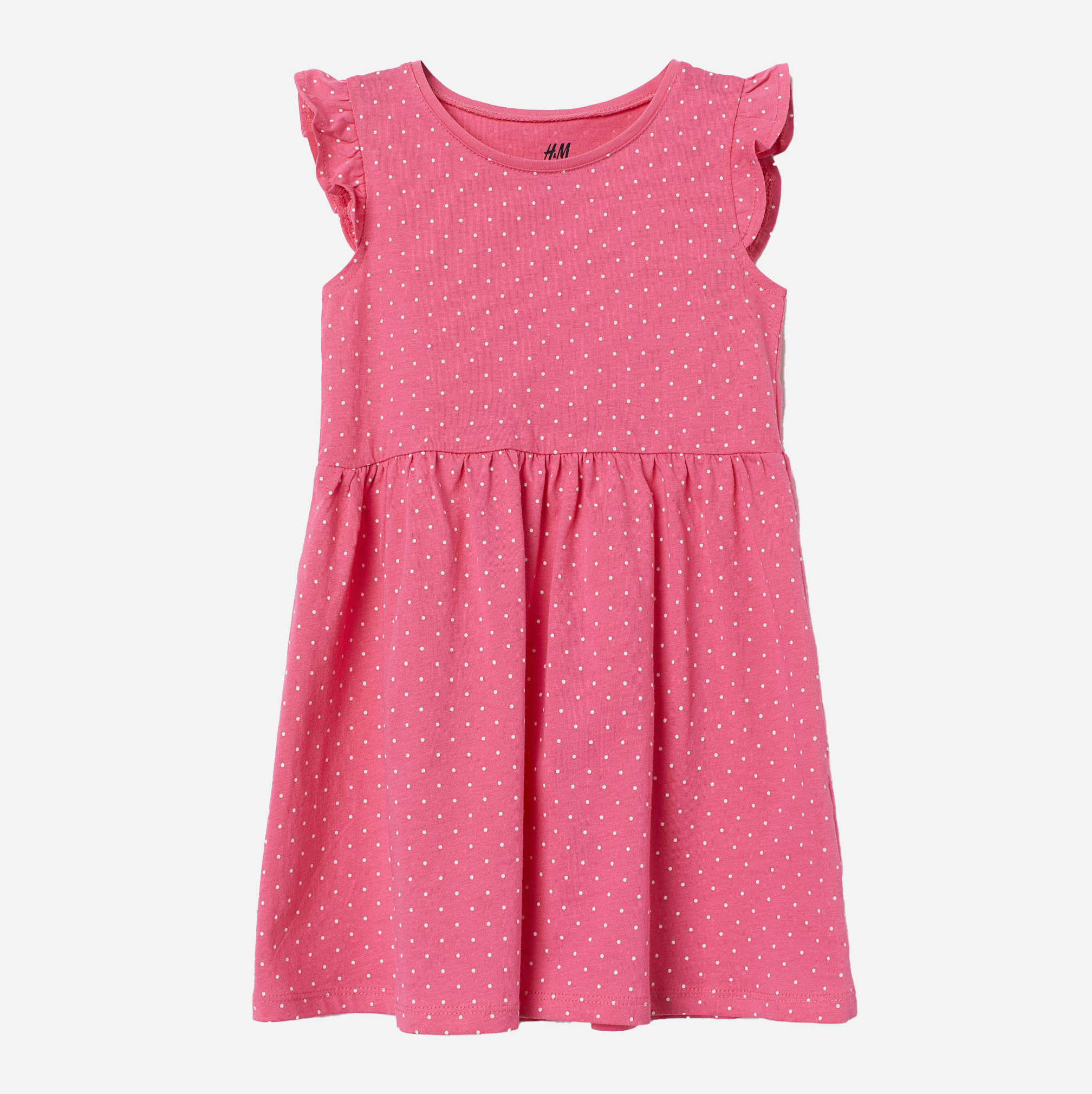 

Платье H&M 1702-6201979 134-140 см Розовое в горох