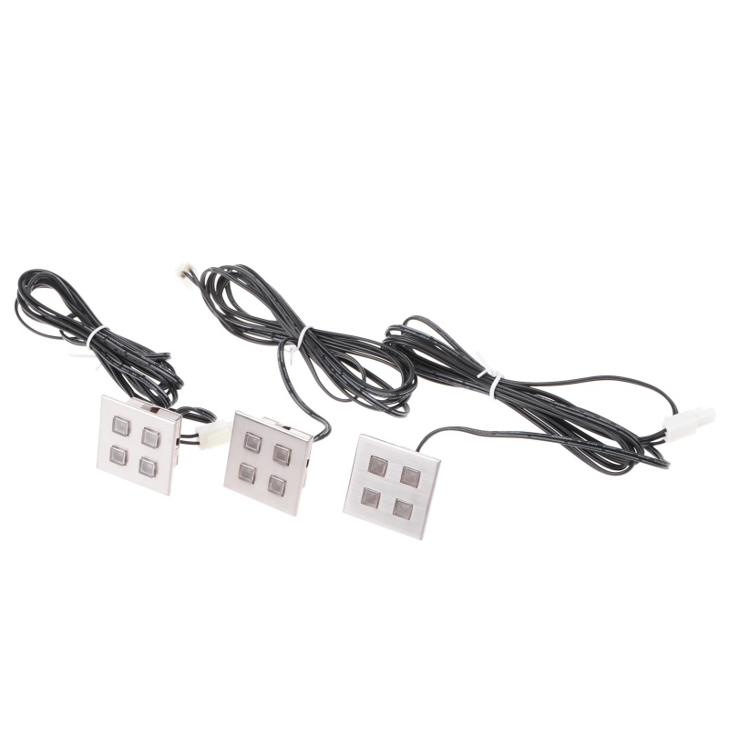 

Комплект точечных мебельных светильников LED SET 18/HDL-DJ 18 3x1 Brille 163991