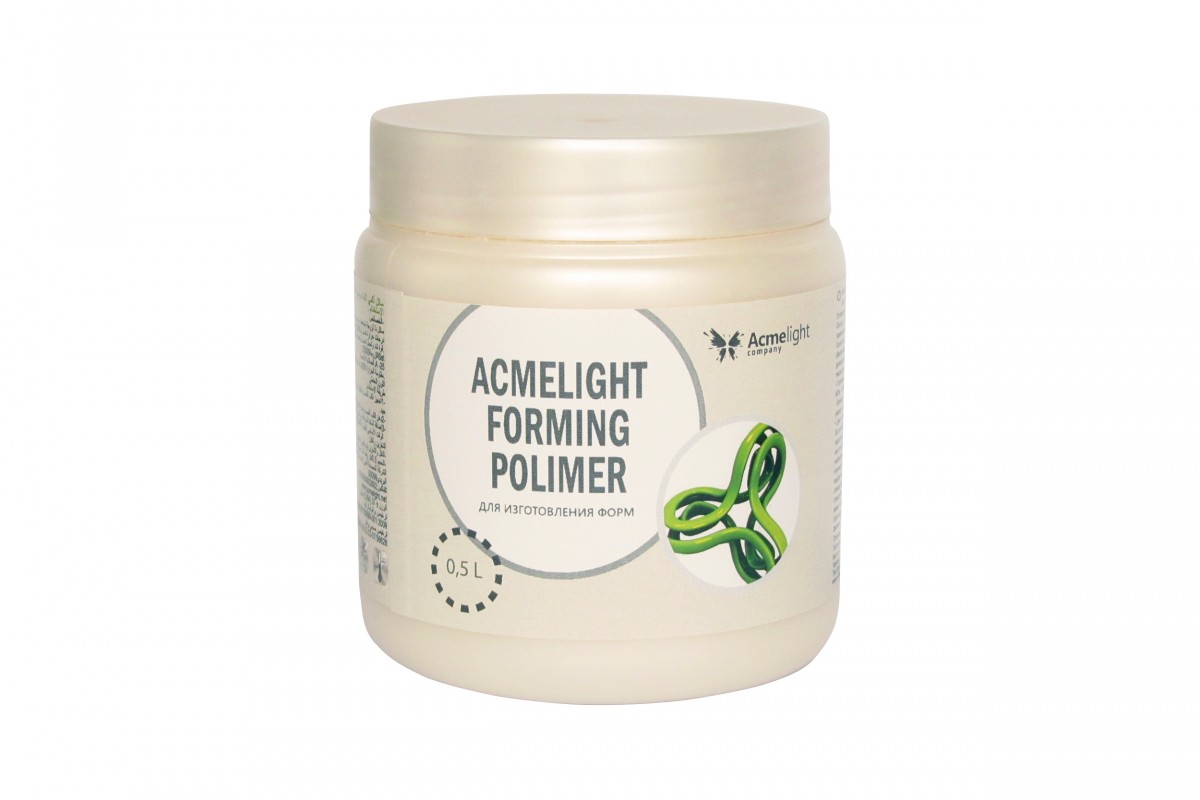 

Светящийся полимер для изготовления объемных фигур AcmeLight Forming Polimer классический с зеленым свечением 0,5 кг