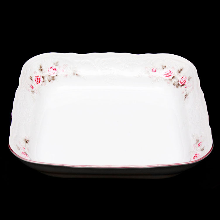 

Салатник квадратный 25см bernadotte Thun фарфор Чехия