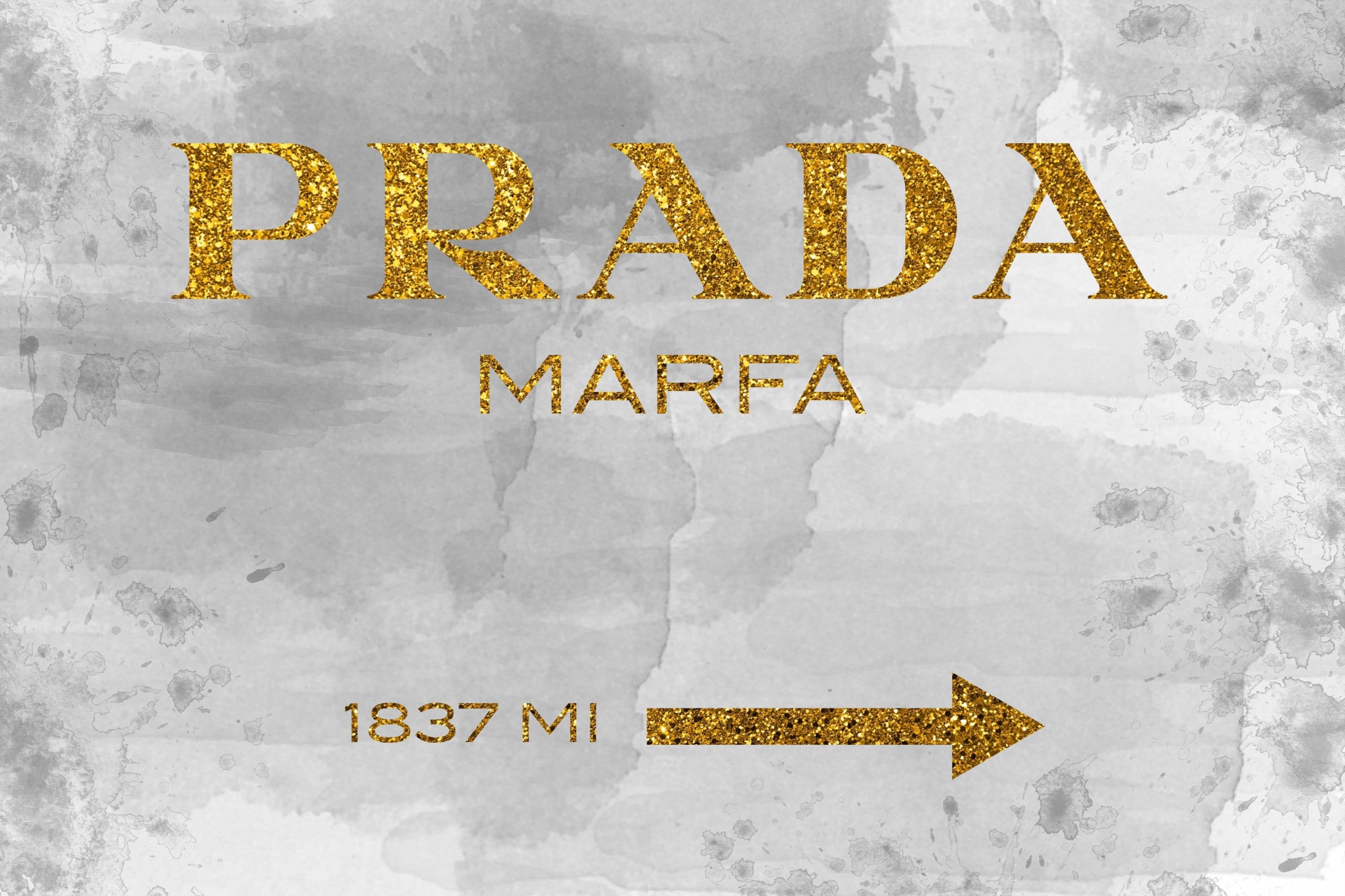 

Картина на холсте prada marfa прада 50х75 см