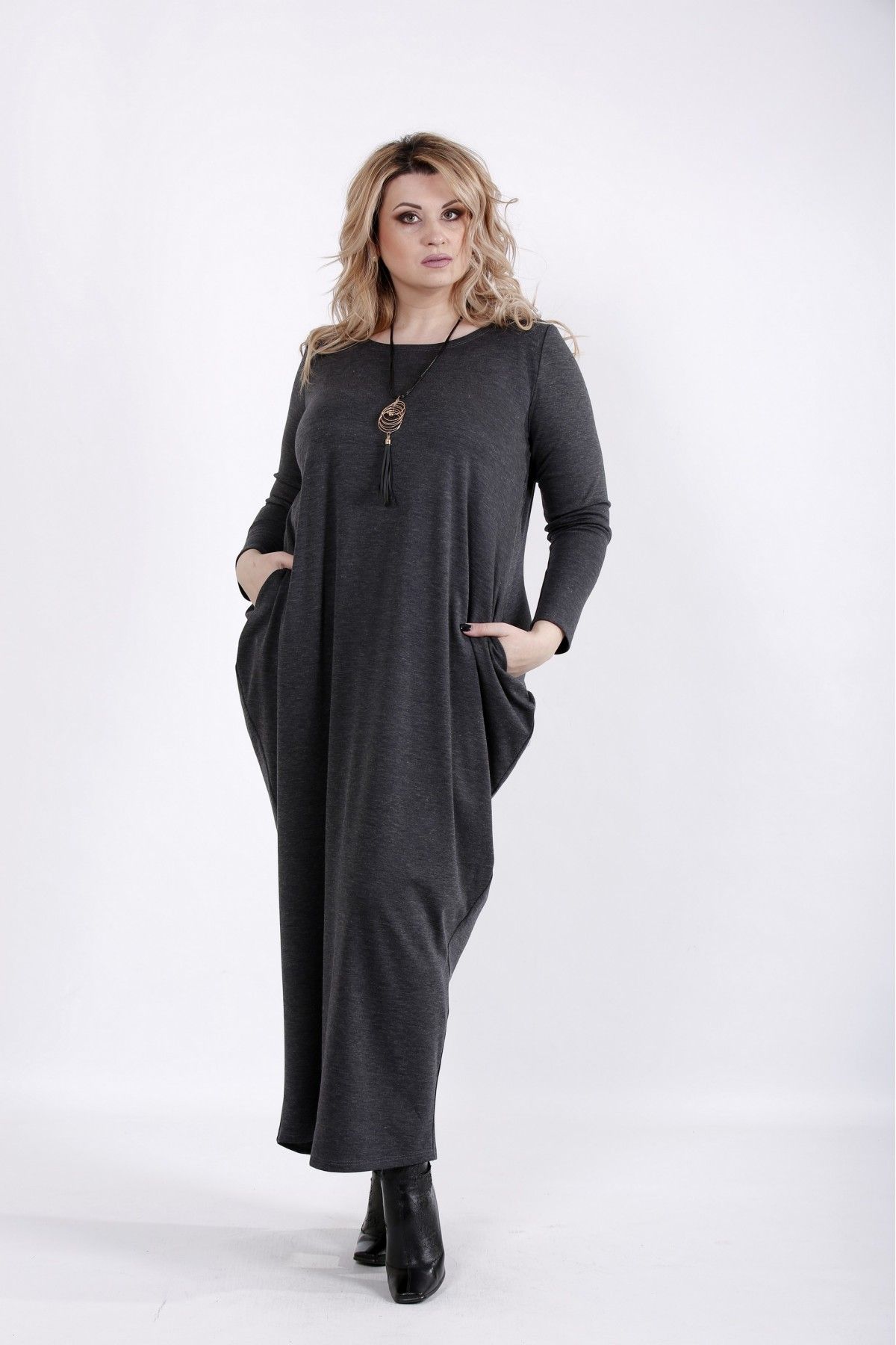 

Платье Maximoda ЕGS01030-2 - серый, Платье Maximoda ЕGS01030-2 46-48 серый