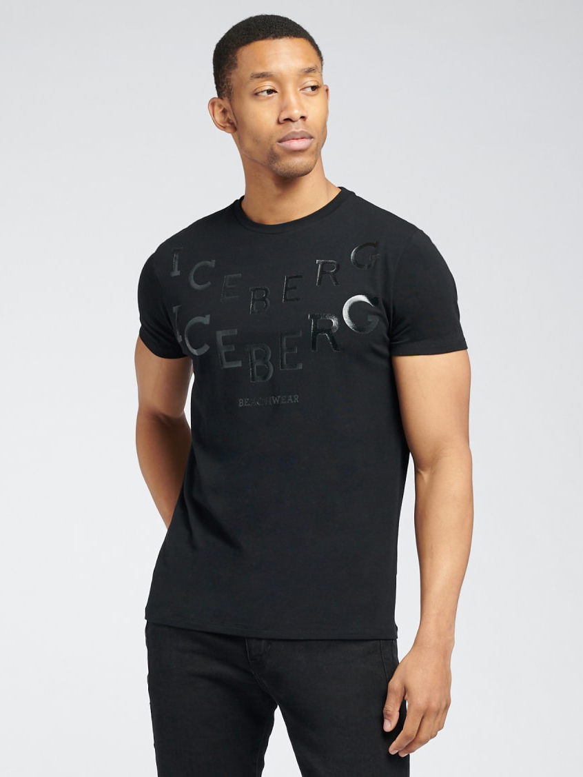 

Футболка Iceberg T-Shirt ICE1MTS01  Black, Футболка Iceberg T-Shirt ICE1MTS01 XL Black