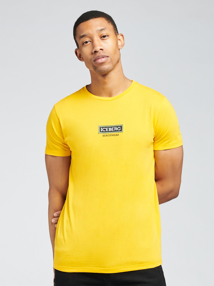 

Футболка Iceberg T-Shirt ICE1MTS02  Yellow, Футболка Iceberg T-Shirt ICE1MTS02 M Yellow