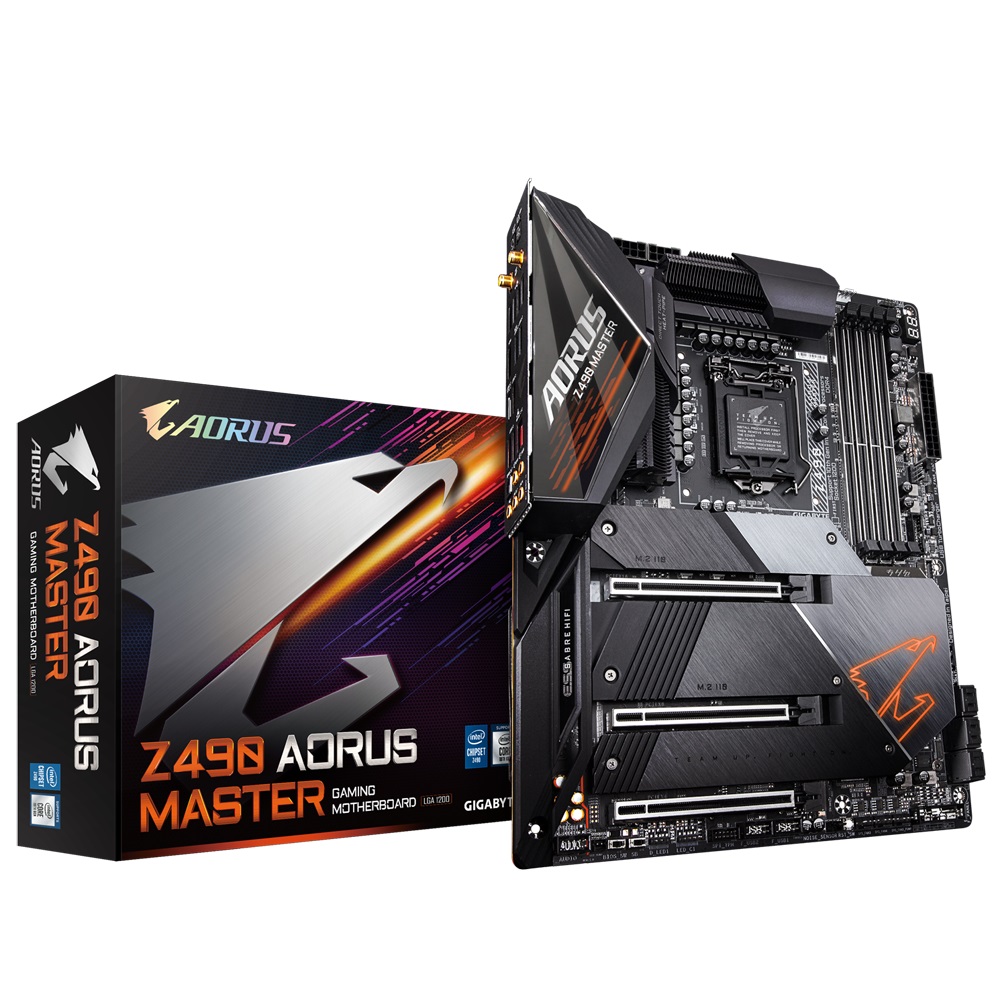 

Материнская плата Gigabyte Z490 Aorus Master Socket 1200