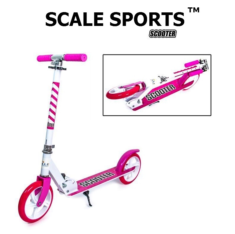 

Детский двухколесный самокат Scale Sports City 460 Розовый (USA)