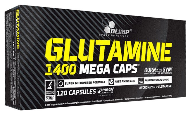 

Глютамин Olimp Sport Nutrition L-Glutamine Mega Caps blister 120 caps
