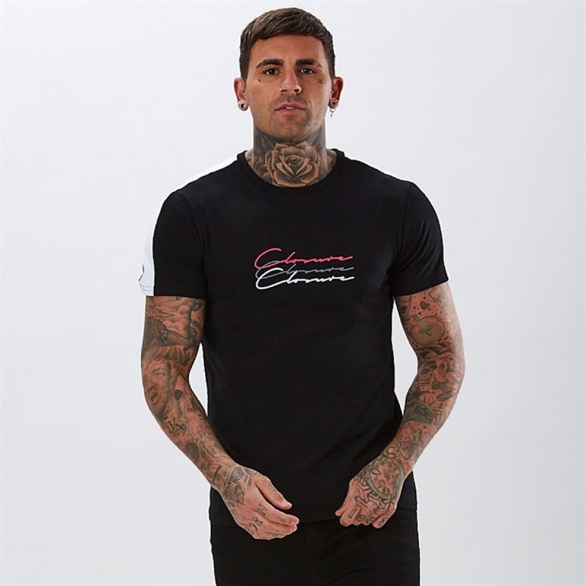 

Футболка Closure London Triple Logo Black Black, S (42)