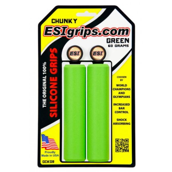 

Грипсы ESI Chunky Green BO006