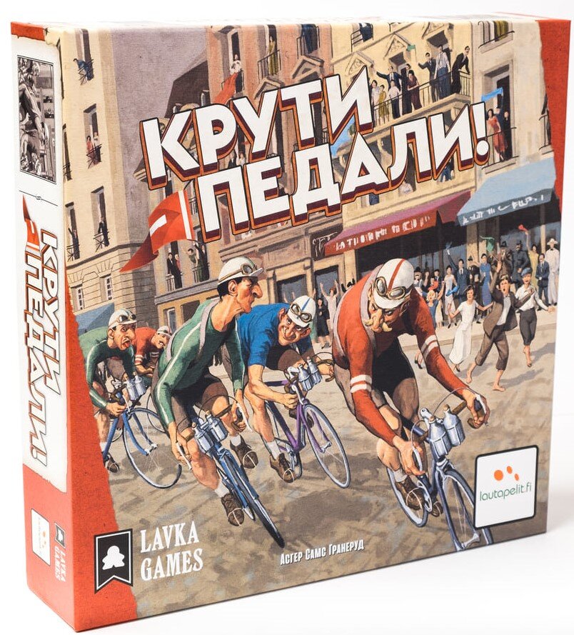 

Настольная игра Lavka Games Крути педали (Flamme Rouge) (ПР01)