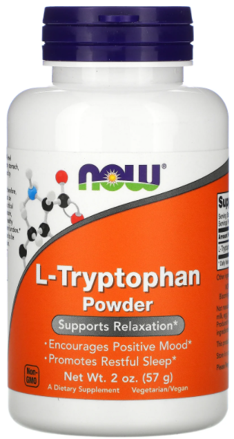 

Триптофан NOW Foods L-Tryptophan Powder - 57 гр