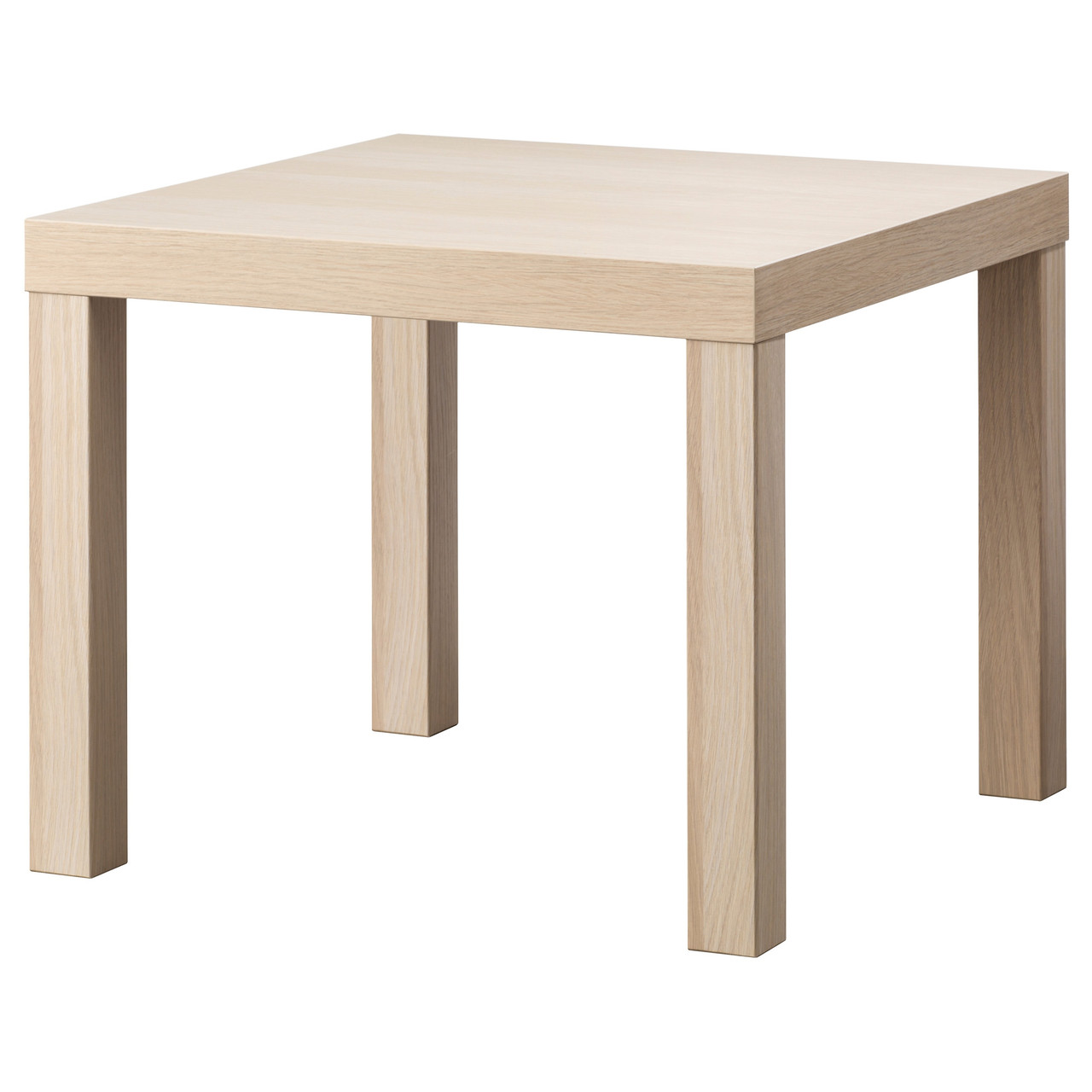 

Журнальный стол IKEA (ИКЕА) LACK 55x55см окрашенный под белый дуб (703.190.28)